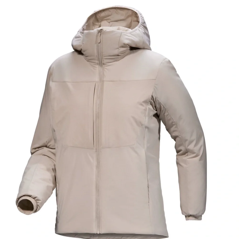 Arc’teryx Women's XL Proton Heavyweight Hoody Rune Cream Tan NWT Jacket Ski Snow